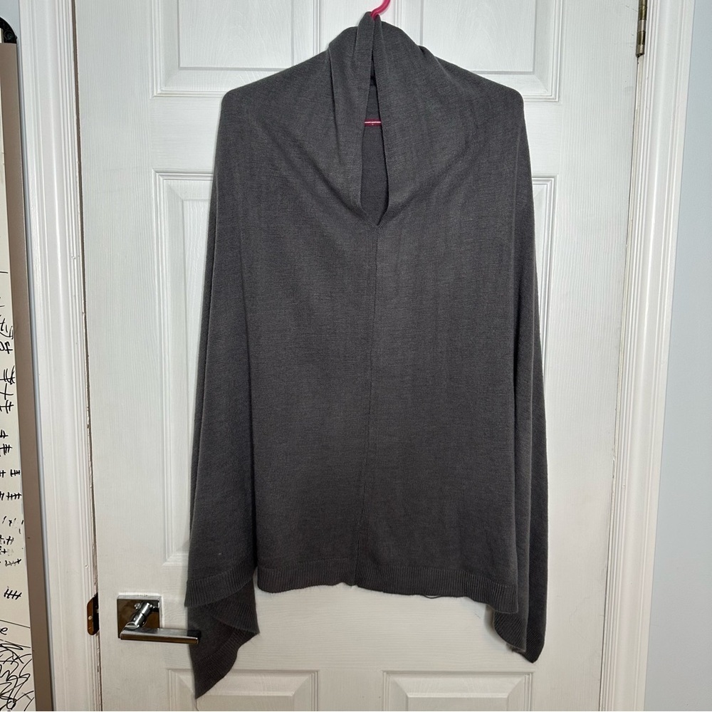 Poncho Grey One Size
